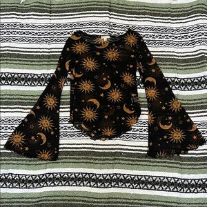Earthbound Trading Co. celestial mesh top